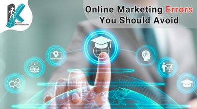 Online marketing errors you should avoid
